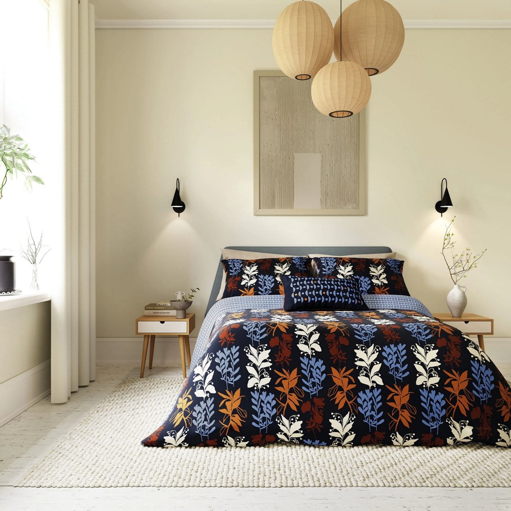 Frey Bedding by Helena Springfield x Simply Scandi in Periwinkle Blues